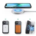 Tech-Protect MagMat MagSafe case for iPhone 14 Pro Max - transparent and black — Фото 4
