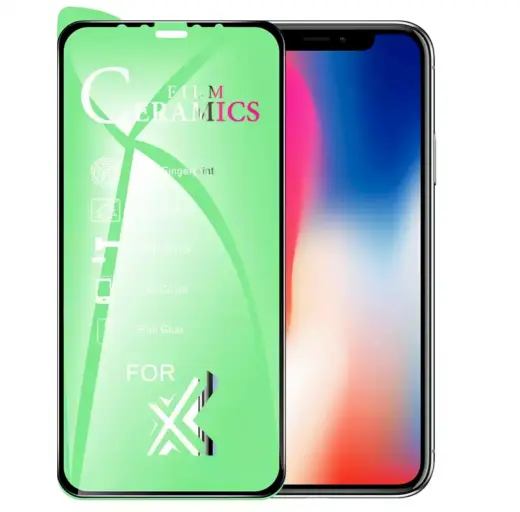 GoodBuy Clear Ceramic Glass full coveraged with frame tempered glass for phone Samsung Galaxy A02S | Samsung Galaxy A03S black Photo