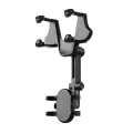 Car phone holder for the rearview mirror - black Foto 2