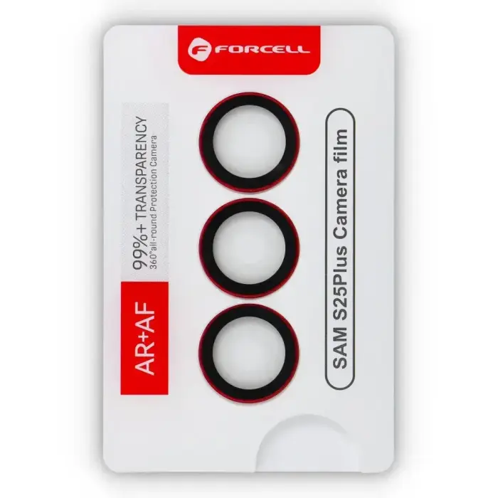 Camera glass to Samsung S25 Plus Forcell Premium silver shadow Foto 4