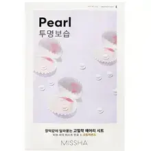 Missha Airy Fit Sheet Mask Pearl - brightening and moisturizing 19.0g