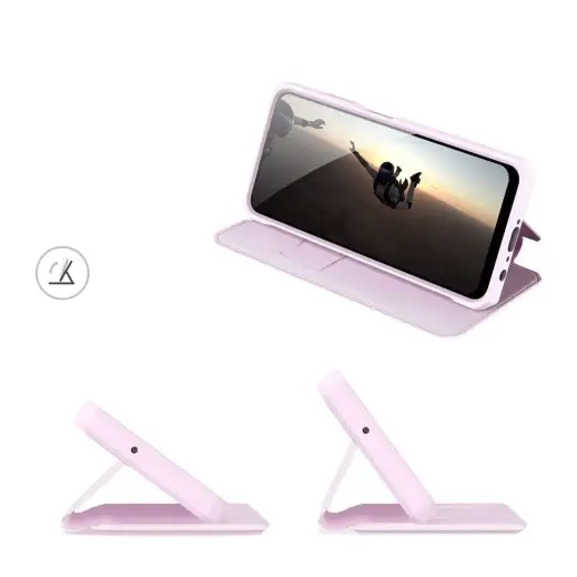 DUX DUCIS Skin X Bookcase type case for Samsung Galaxy A03s pink Photo