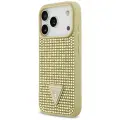 Case Guess Rhinestone Triangle Logo for   iPhone 17 Pro gold — Foto 2