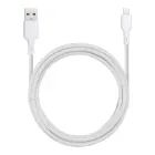 Cable USB A to Lightning Blue Star 2,4A 1 m DC-001AL2.4 white Photo
