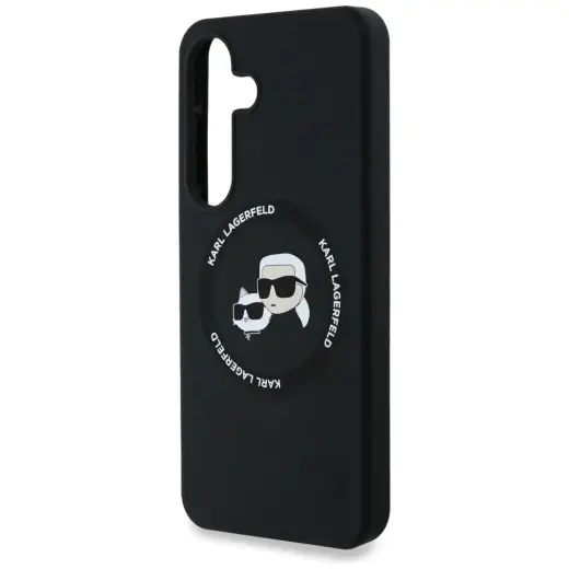 Karl Lagerfeld silikona telefona maciņš Samsung Galaxy S25 Plus melns Foto 6