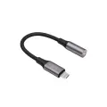Forever adapter audio AJL-01 jack 3,5 mm - Lightning black Фото num
