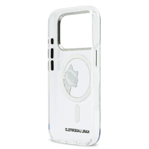 Karl Lagerfeld IML Choupette Peekaboo MagSafe Case for iPhone iPhone 17 Pro Transparent Foto 5