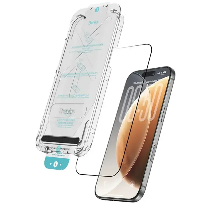 Benks OmniWarrior Anti-Drop Eye-Friendly tempered glass for phone iPhone 18 Pro | iPhone 17 Pro