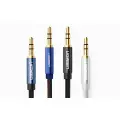 UGREEN AV122 Mini jack kabelis 3.5mm AUX 5m (zils) (10689) Foto 4