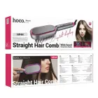 Hair straightener Hoco with comb and digital display HP44 rose red Foto 8