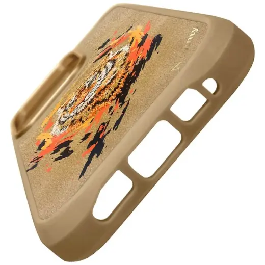 Etui Nimmy Tygrys MagSafe do iPhone 16    Pro Max jasnobrązowy Photo