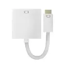 Qoltec Mini DVI adapter male | DVI (24+5) female — Foto 1