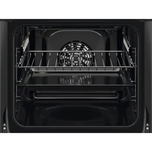 Electrolux cepeškrāsns ar riņķa sildelementu, iebūv., 65l, melna Photo