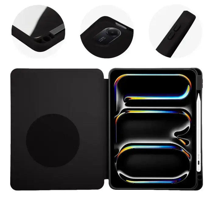 OBAL:ME SolidTab Case for Apple iPad Air 11(2020/22/24/25/26)/iPad Pro 11 (1/2/3/4) Black