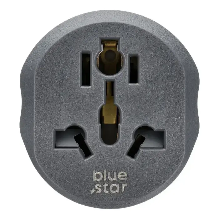 BLUE STAR travel adapter GO TO USA (Type A) 10A white Photo
