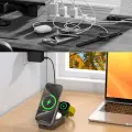 Dudao A11 Max 15W 3-in-1 Inductive Charging Station Compatible with MagSafe - Gray Foto 8