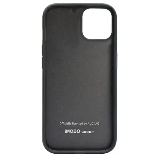 Audi Carbon Fiber Stripe iPhone 14 | 15 | 13 6.1" czarny|black hardcase AUS-TPUPCIP14-R8|D1-BK Photo