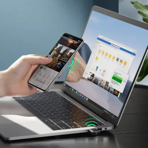 Ugreen Bluetooth 5.0 USB-A adapteris melns (CM390) Foto 3