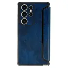 Razor Leather Book Case for Samsung Galaxy S23 Plus navy — Foto 2