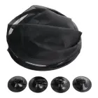 Car sun visor with suction cups for rear windows black Foto 2