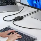 Ugreen 8K 60Hz Ultra HD 2in1 HDMI switch - black Foto 7