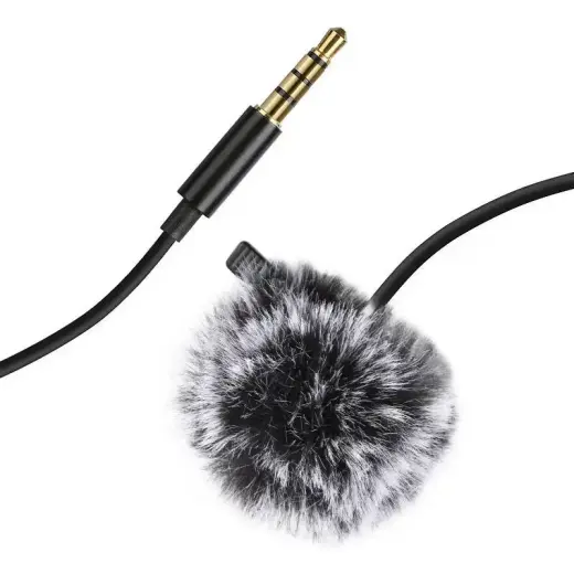 Microphone Jack Puluz 1.5m jack 3.5mm PU424 Foto 2