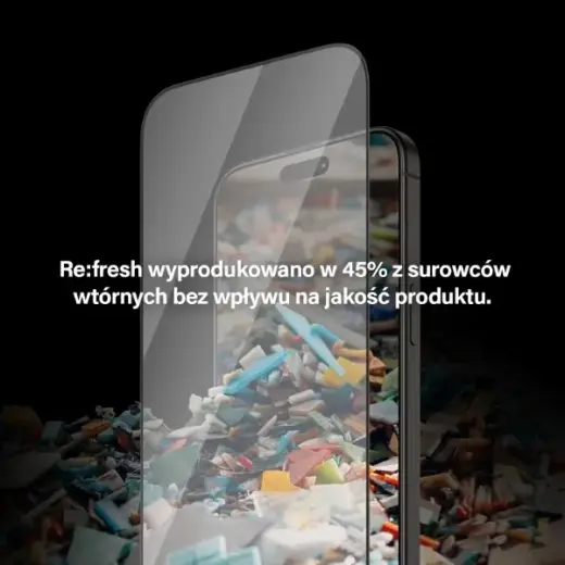 PanzerGlass Re:fresh защитное стекло для телефона iPhone 15 Pro Max 6.7" Ultra-Wide-Fit защита экрана с легким выравниванием 2824 Фото num
