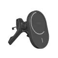 Puro Car Holder with Qi2 Charger, MagSafe Compatible - Black Photo