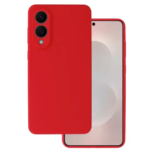 Silicone Lite Case for Samsung Galaxy S25 Edge raspberry