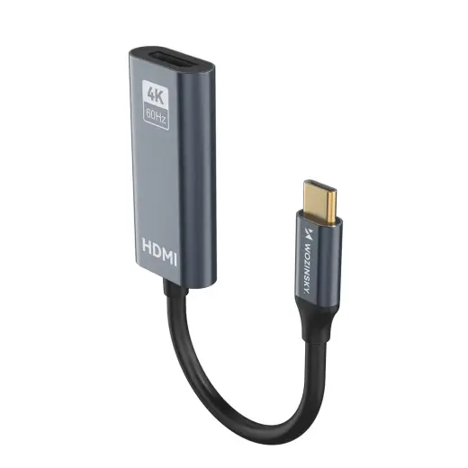 Wozinsky WACH-01 USB-C - HDMI 4K 60Hz Adapter - Black Foto 2