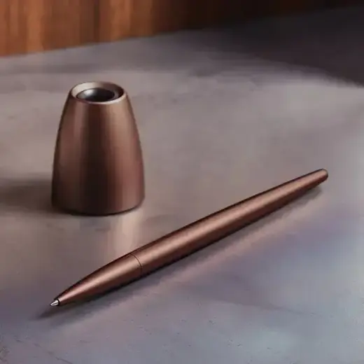 Lexon Scribalu Pen with Base bronze LS64BZ Фото num