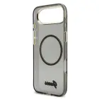 Guess IML Glitter Script Strap MagSafe Case for iPhone Air Black Foto 4
