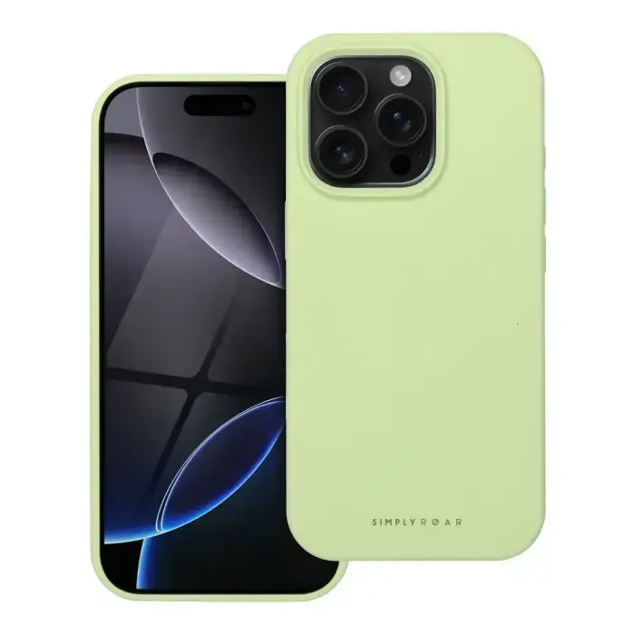 ROAR CLOUD SKIN maciņš telefonam iPhone 16 Pro zaļš