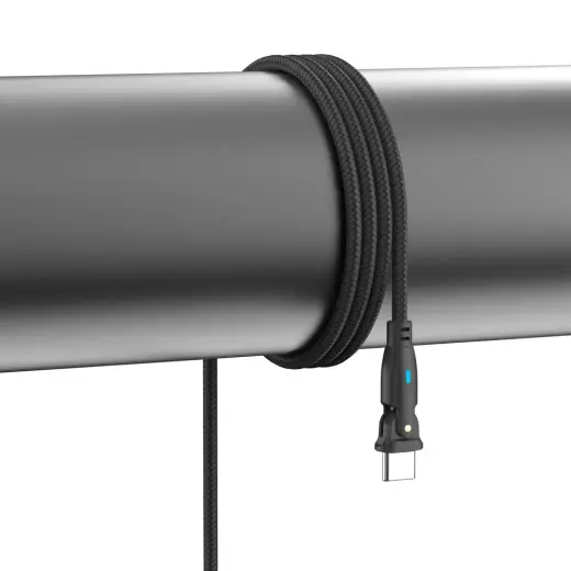 3mk Hyper Cable 3mk Hyper Cable N-SERIES USB-C | USB-C 2m 20V|3A 60W | black Foto 10