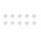 Antimikrobiālie magnēti BI-OFFICE 20 mm, 10 gab. Foto 2