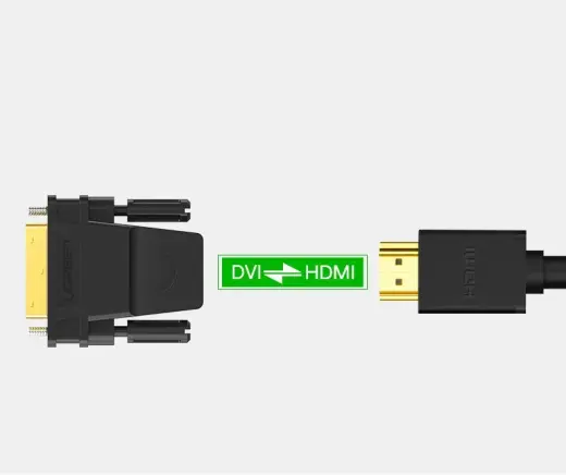 UGREEN adapteris DVI - HDMI Full HD (melns) Foto 9
