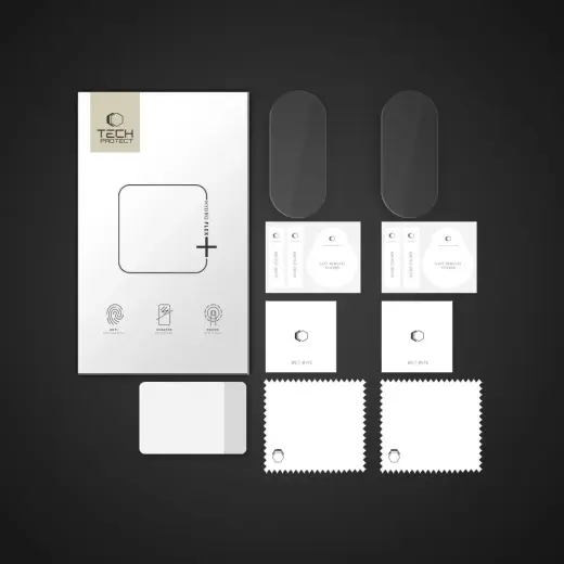 FOLIA HYDROŻELOWA TECH-PROTECT HYDRO FLEX+ 2-PACK XIAOMI SMART BAND 8 | 9 | 10 | NFC CLEAR Photo