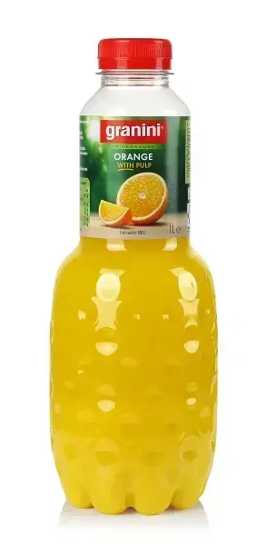 Sula GRANINI Apelsīnu ar augļu gab. 100%, 1 l