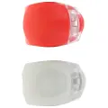 Setty bike lamps silicone set front white + rear red LR-01 Foto 1