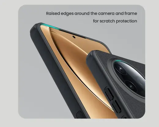 Nillkin Super Frosted PRO Magnetic чехол для телефона Poco F7 Pro Черный Фото num