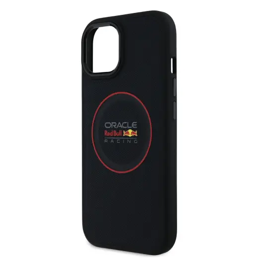 Red Bull чехол для телефона из искусственной кожи темно-синий для iPhone 15 с поддержкой MagSafe Фото num