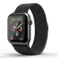 SuperDry Watchband Apple Watch 38|40|41 mm Series 4|5|6|7|8|SE|SE 2 Chainmail czarny|black 41681 Foto 1