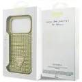 Case Guess Rhinestone Triangle Logo for   iPhone 17 Pro gold — Foto 8