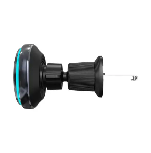 Wozinsky WCT5-Q6S2Y Car Holder with Qi|MagSafe 15W Inductive Charger for Ventilation Grill with Fan - Black Foto 2