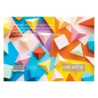 Krāsains kartons, divpusējs, A4, 8 lapas, dažādas krāsas Foto 3