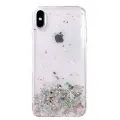 Fusion Glue Glitter Back Case Silikona Aizsargapvalks Priekš Apple iPhone 12 Pro Max Caurspīdīgs Foto 1