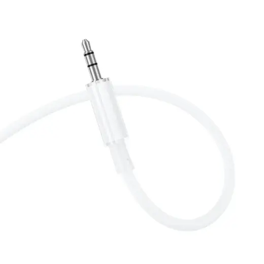 Borofone Cable BL21 Lemon - jack 3,5mm to jack 3,5mm - 1 metre white Foto 2