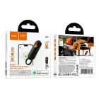 Locator compatible with Apple Find My with flashlight Hoco E99 black — Foto 9