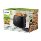 PHILIPS Tosteris, 830W (melns) — Foto 4