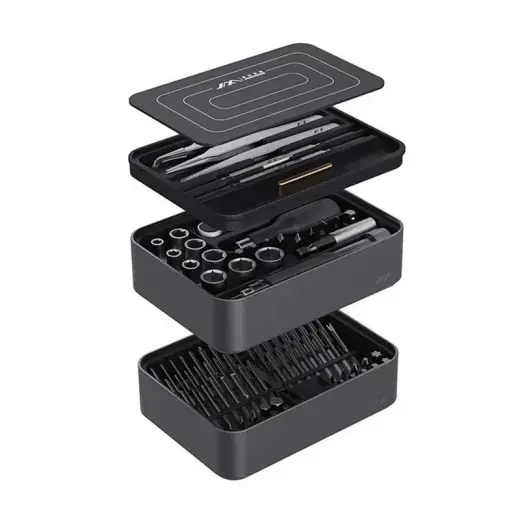 Screwdrivers, Tweezers, Ratchet Wrench, Set of 100 pcs, JIMI Home FM-3, Foto 2